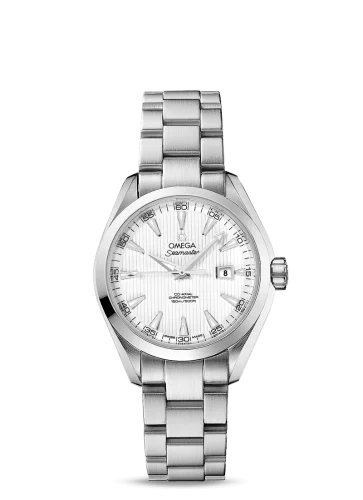 Omega - 231.10.34.20.04.001 Seamaster Aqua Terra 150M Co-Axial 34 Stainless Steel / Silver / Bracelet
