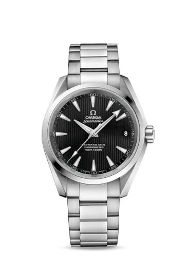 Omega - 231.10.39.21.01.002 Seamaster Aqua Terra 150M Master Co-Axial 38.5 Stainless Steel / Black / Bracelet