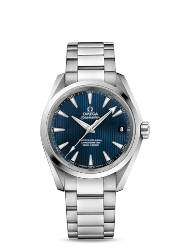 Omega - 231.10.39.21.03.002 Seamaster Aqua Terra 150M Master Co-Axial 38.5 Stainless Steel / Blue / Bracelet