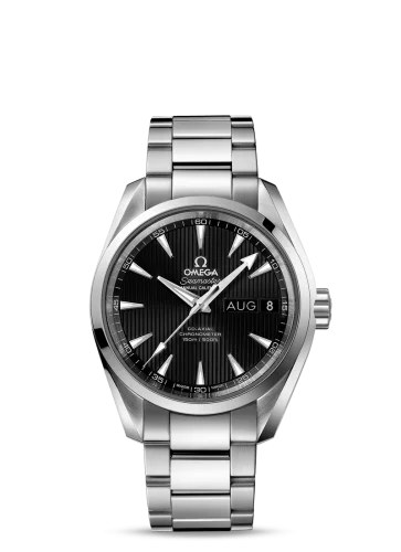 Omega - 231.10.39.22.01.001 Seamaster Aqua Terra 150M Co-Axial 38.5 Annual Calendar Stainless Steel / Black / Bracelet