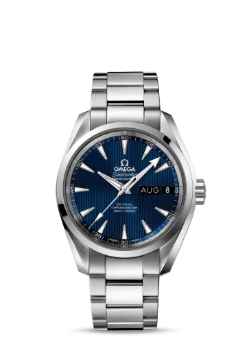 Omega - 231.10.39.22.03.001 Seamaster Aqua Terra 150M Co-Axial 38.5 Annual Calendar Stainless Steel / Blue / Bracelet