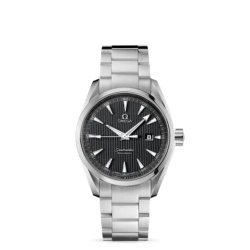 Omega - 231.10.39.61.06.001 Seamaster Aqua Terra 150M Quartz 38.5 Stainless Steel / Grey / Bracelet