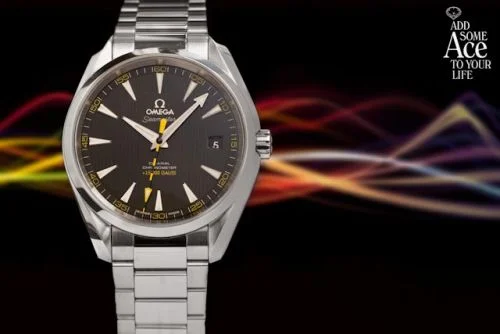 Omega Omega - 231.10.42.21.01.002 Seamaster Aqua Terra 150m Co-Axial 41.5 Stainless Steel / Black / Bracelet / >15'000 Gauss