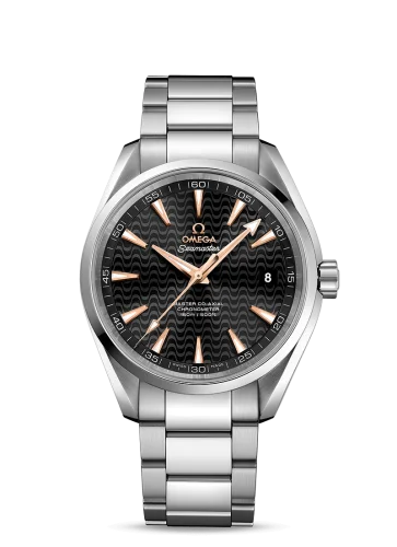 Omega - 231.10.42.21.01.006 Seamaster Aqua Terra 150m Master Co-Axial 41.5 Stainless Steel / Black Waves / Bracelet