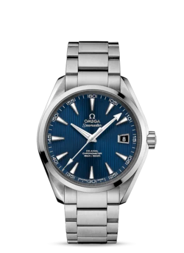 Omega - 231.10.42.21.03.001 Seamaster Aqua Terra 150M Co-Axial 41.5 Stainless Steel / Blue / Bracelet