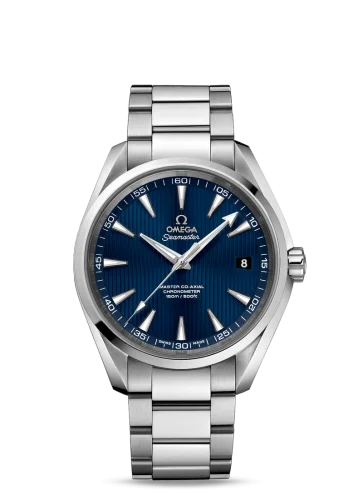 Omega - 231.10.42.21.03.003 Seamaster Aqua Terra 150m Master Co-Axial 41.5 Stainless Steel / Blue / Bracelet
