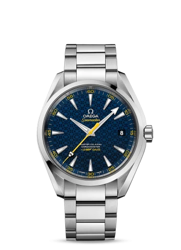 Omega - 231.10.42.21.03.004 Seamaster Aqua Terra 150M Master Co-Axial 41.5 Stainless Steel / Blue / Bracelet / James Bond Spectre