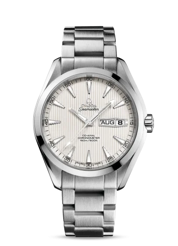 Omega - 231.10.43.22.02.001 Seamaster Aqua Terra 150m Co-Axial 43 Annual Calendar  Stainless Steel / Silver / Bracelet