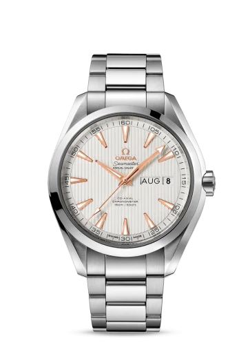 Omega - 231.10.43.22.02.003 Seamaster Aqua Terra 150M Co-Axial 43 Annual Calendar Stainless Steel / Silver / Bracelet