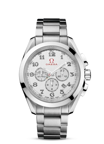Omega - 231.10.44.50.02.001 Seamaster Aqua Terra 150M Co-Axial 44 Chronograph Stainless Steel / Silver / Bracelet / Olympic Collection