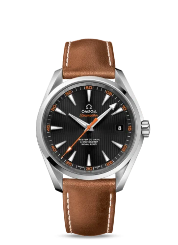 Omega - 231.12.42.21.01.002 Seamaster Aqua Terra 150m Master Co-Axial 41.5 Stainless Steel / Black / Orange