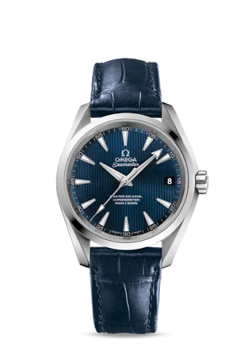 Omega - 231.13.39.21.03.001 Seamaster Aqua Terra 150M Master Co-Axial 38.5 Stainless Steel / Blue