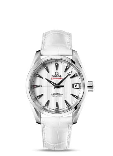 Omega - 231.13.39.21.54.001 Seamaster Aqua Terra 150M Co-Axial 38.5 Stainless Steel / White