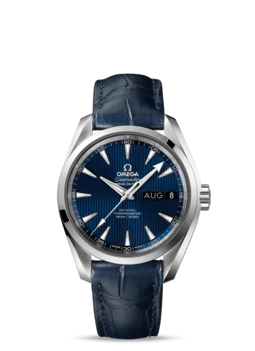 Omega - 231.13.39.22.03.001 Seamaster Aqua Terra 150M Co-Axial 38.5 Annual Calendar Stainless Steel / Blue