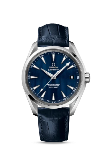 Omega - 231.13.42.21.03.001 Seamaster Aqua Terra 150m Master Co-Axial 41.5 Stainless Steel / Blue