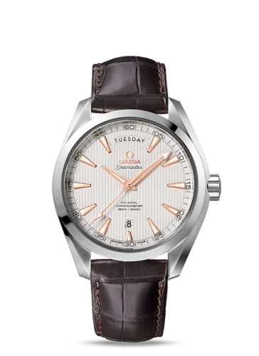 Omega - 231.13.42.22.02.001 Seamaster Aqua Terra 150m Co-Axial 41.5 Day-Date Stainless Steel / Silver