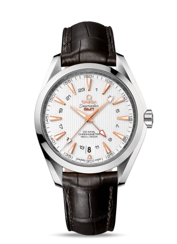 Omega - 231.13.43.22.02.004 Seamaster Aqua Terra 150M Co-Axial 43 GMT Stainless Steel / Silver