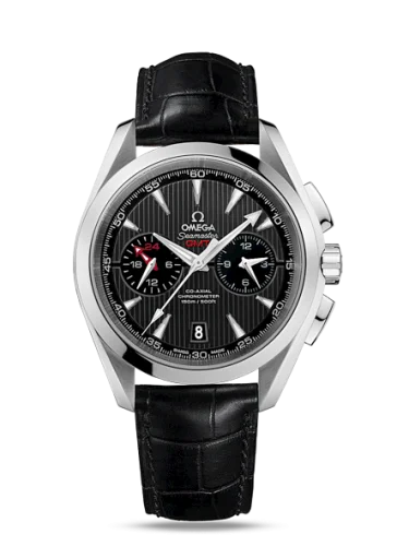 Omega - 231.13.43.52.06.001 Seamaster Aqua Terra 150M Co-Axial 43 GMT Chronograph Stainless Steel / Grey