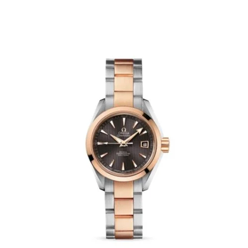 Omega - 231.20.30.20.06.001 Seamaster Aqua Terra 150M Co-Axial 30 Stainless Steel / Red Gold / Grey / Bracelet