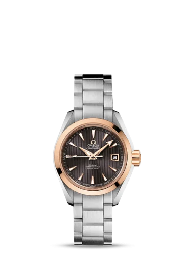 Omega - 231.20.30.20.06.003 Seamaster Aqua Terra 150M Co-Axial 30 Stainless Steel / Red Gold / Grey / Bracelet