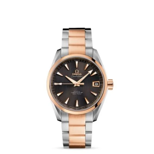 Omega - 231.20.39.21.06.001 Seamaster Aqua Terra 150M Co-Axial 38.5 Stainless Steel / Red Gold / Grey / Bracelet
