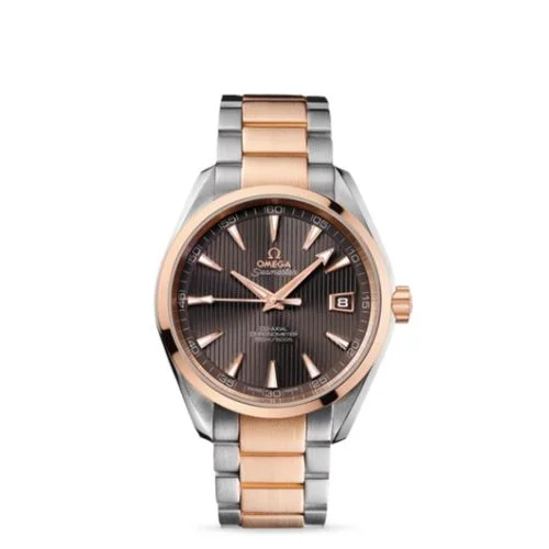 Omega - 231.20.42.21.06.001 Seamaster Aqua Terra 150M Co-Axial 41.5 Stainless Steel / Red Gold / Grey / Bracelet