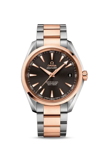 Omega - 231.20.42.21.06.003 Seamaster Aqua Terra 150m Master Co-Axial 41.5 Stainless Steel / Red Golf / Grey / Bracelet