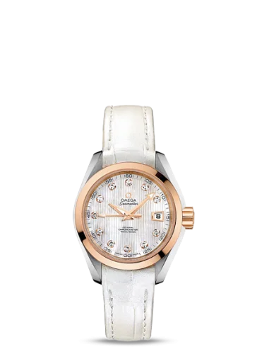 Omega - 231.23.30.20.55.001 Seamaster Aqua Terra 150M Co-Axial 30 Stainless Steel / Red Gold / MOP