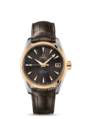 Omega - 231.23.39.21.06.002 Seamaster Aqua Terra 150M Co-Axial 38.5 Stainless Steel / Yellow Gold / Grey