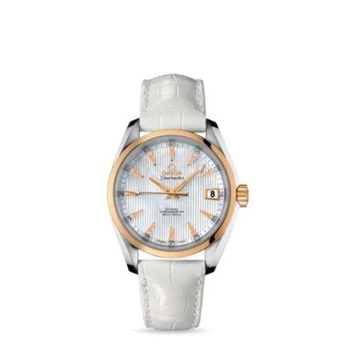Omega - 231.23.39.21.55.002 Seamaster Aqua Terra 150M Co-Axial 38.5 Stainless Steel / Yellow Gold / MOP