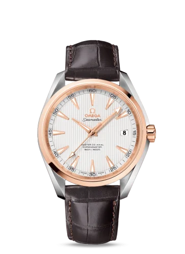 Omega - 231.23.42.21.02.001 Seamaster Aqua Terra 150m Master Co-Axial 41.5 Stainless Steel / Red Golf / Silver