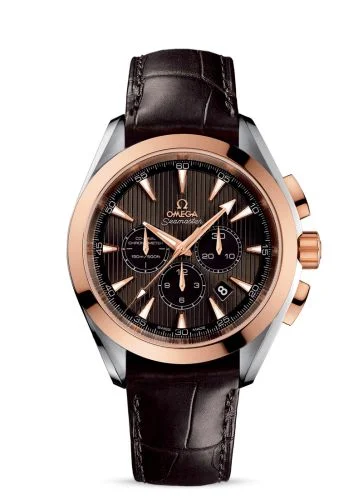 Omega - 231.23.44.50.06.002 Seamaster Aqua Terra 150M Co-Axial 44 Chronograph Stainless Steel / Red Gold / Glauser