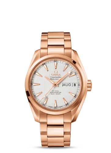 Omega - 231.50.39.22.02.001 Seamaster Aqua Terra 150M Co-Axial 38.5 Annual Calendar Red Gold / Silver / Bracelet