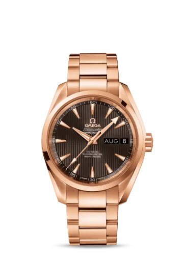 Omega - 231.50.39.22.06.001 Seamaster Aqua Terra 150M Co-Axial 38.5 Annual Calendar Red Gold / Grey / Bracelet