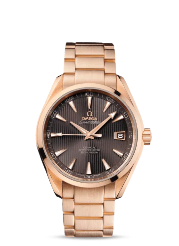 Omega - 231.50.42.21.06.001 Seamaster Aqua Terra 150M Co-Axial 41.5 Red Gold / Grey / Bracelet