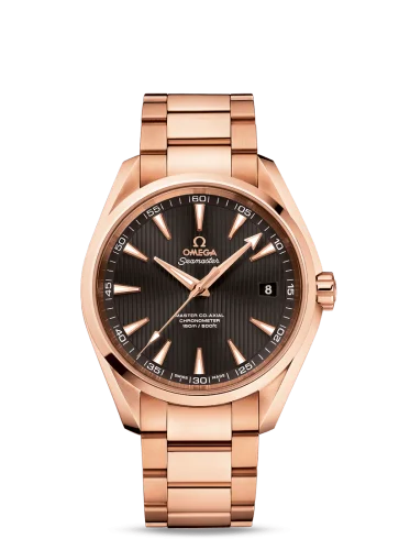 Omega - 231.50.42.21.06.002 Seamaster Aqua Terra 150m Master Co-Axial 41.5 Red Gold / Grey / Bracelet