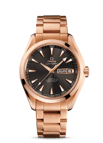 Omega - 231.50.43.22.06.001 Seamaster Aqua Terra 150m Co-Axial 43 Annual Calendar Red Gold / Grey / Bracelet