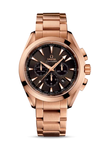 Omega - 231.50.44.50.06.001 Seamaster Aqua Terra 150M Co-Axial 44 Chronograph Red Gold / Grey / Bracelet