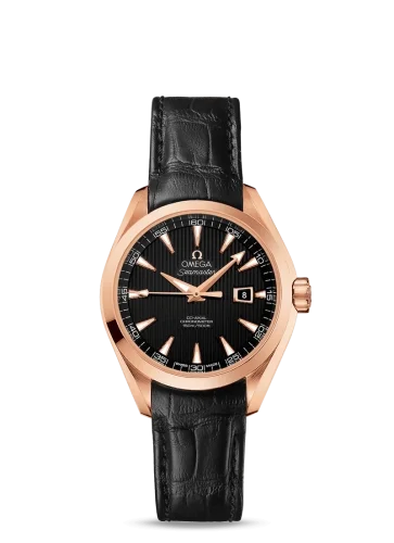 Omega Omega - 231.53.34.20.01.002 Seamaster Aqua Terra 150M Co-Axial 34 Red Gold / Black