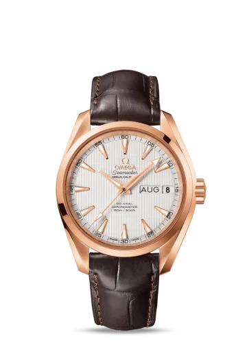 Omega - 231.53.39.22.02.001 Seamaster Aqua Terra 150M Co-Axial 38.5 Annual Calendar Red Gold / Silver