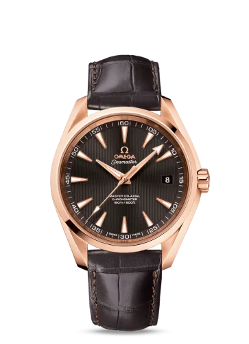 Omega - 231.53.42.21.06.002 Seamaster Aqua Terra 150m Master Co-Axial 41.5 Red Gold / Grey