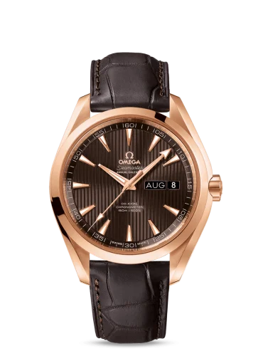 Omega - 231.53.43.22.06.003 Seamaster Aqua Terra 150M Co-Axial 43 Annual Calendar Red Gold / Grey