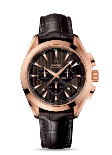 Omega - 231.53.44.50.06.001 Seamaster Aqua Terra 150M Co-Axial 44 Chronograph Red Gold / Grey