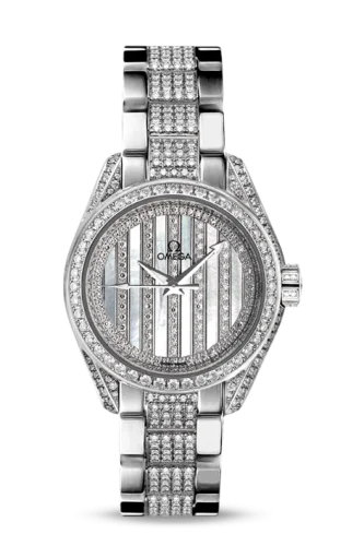 Omega Seamaster Aqua Terra 150M Co-Axial 30 White Gold / Diamond / MOP / Bracelet