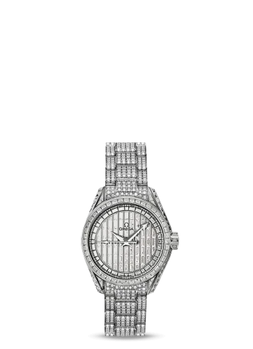 Omega Omega - 231.55.30.20.99.003 Seamaster Aqua Terra 150M Co-Axial 30 White Gold / Baguette / Baguette / Bracelet