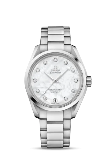Omega - 231.10.39.21.55.002 Seamaster Aqua Terra 150M Master Co-Axial 38.5 Stainless Steel / MOP / Bracelet