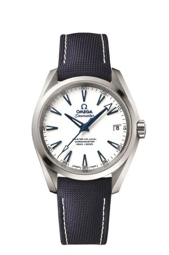 Omega - 231.92.39.21.04.001 Seamaster Aqua Terra 150M Master Co-Axial 38.5 Titanium / White / GoodPlanet