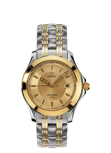 Omega - 2311.11.00 Seamaster 120M Quartz 41 Stainless Steel / Yellow Gold / Champagne / Bracelet