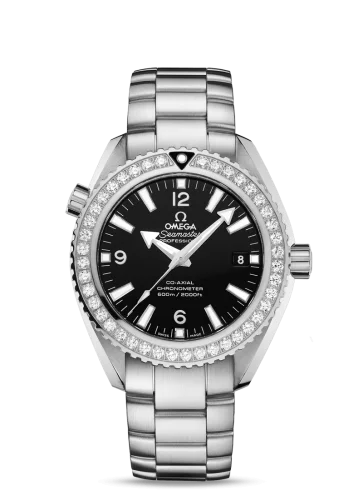 Omega - 232.15.42.21.01.001 Seamaster Planet Ocean 600M Co-Axial 42 Stainless Steel / Diamond / Black / Bracelet