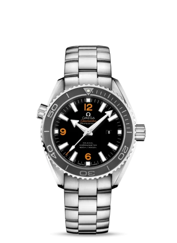 Omega - 232.30.38.20.01.002 Seamaster Planet Ocean 600M Co-Axial 37.5 Stainless Steel / Orange Numerals / Bracelet
